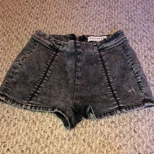 High waisted shorts